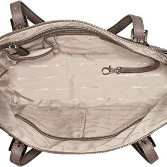 Micheal Kors Jet Set East West Tote Cinder Grey - Picture 3 of 13